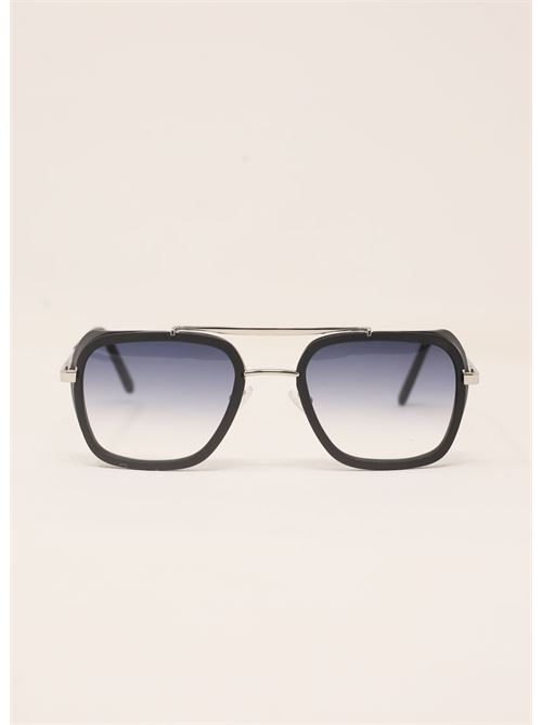 handcrafted sunglasses Medy Ooh | SANYAMETALLORONEROLENTIBLU